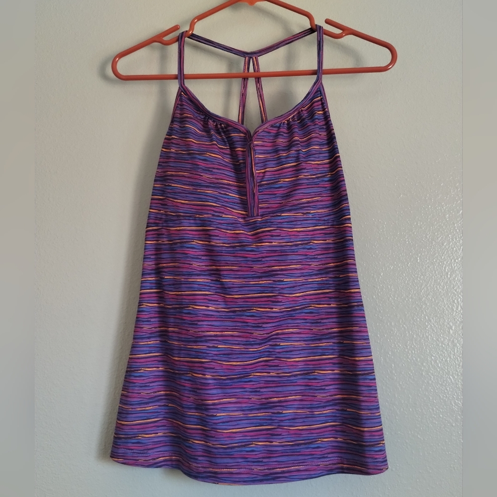 REI Purple Pink Sleeveless Camisole Tank Top